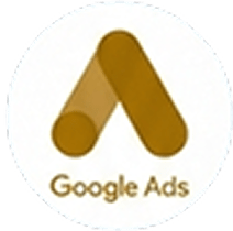 Google Ads logo representing digital marketing strategies for Dance Insurance Group's branding and paid advertising efforts.
